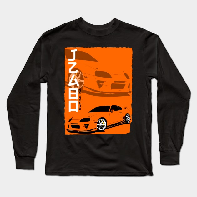 Supra RZ JZA80 Long Sleeve T-Shirt by gaplexio